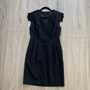 Banana Republic Structured Black Dress